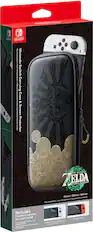 Front. Nintendo - Carrying Case for Nintendo Switch - The Legend of Zelda: Tears of the Kingdom Edition - Black.