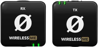 RØDE WIRELESS ME Ultra Compact Wireless Microphone System Black RØDE WIRELESS ME Ultra Compact Wireless Microphone System Black
