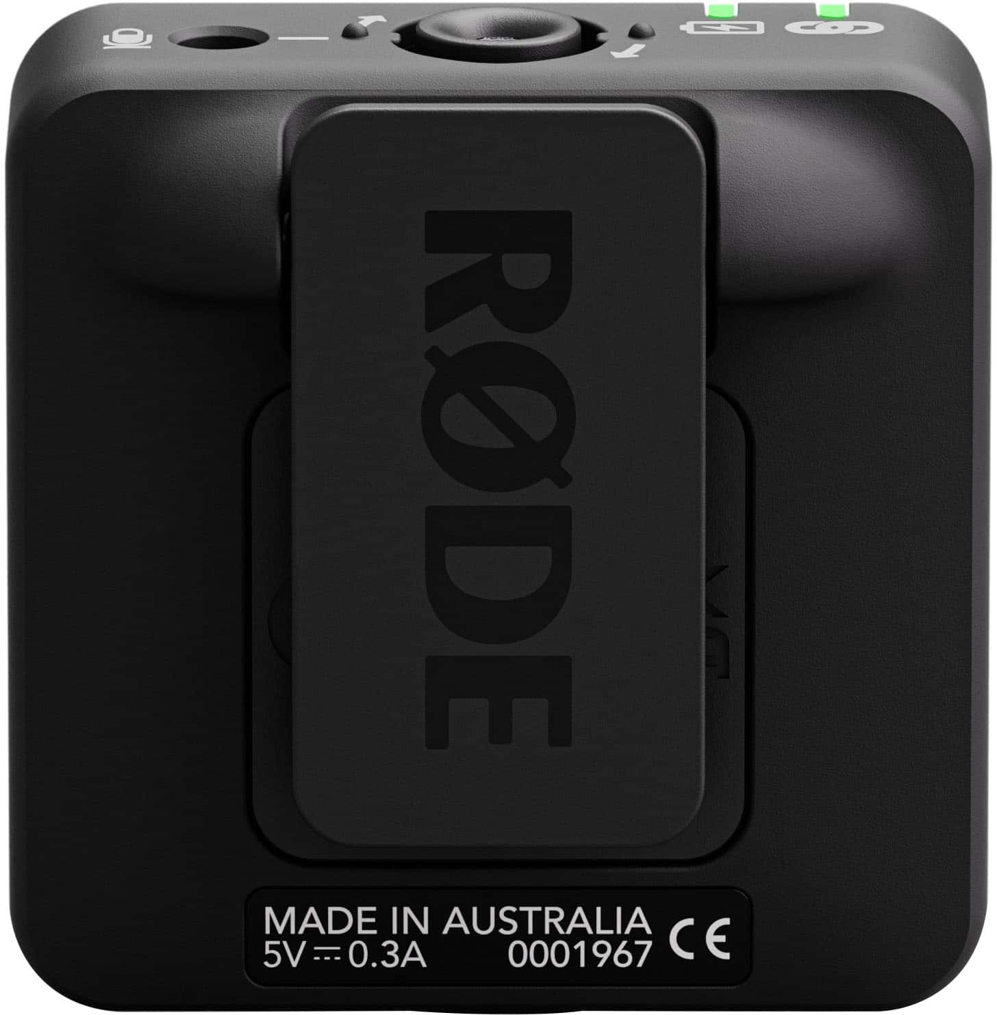 Alt View 14. RØDE - WIRELESS ME Ultra-Compact Wireless Microphone System - Black.