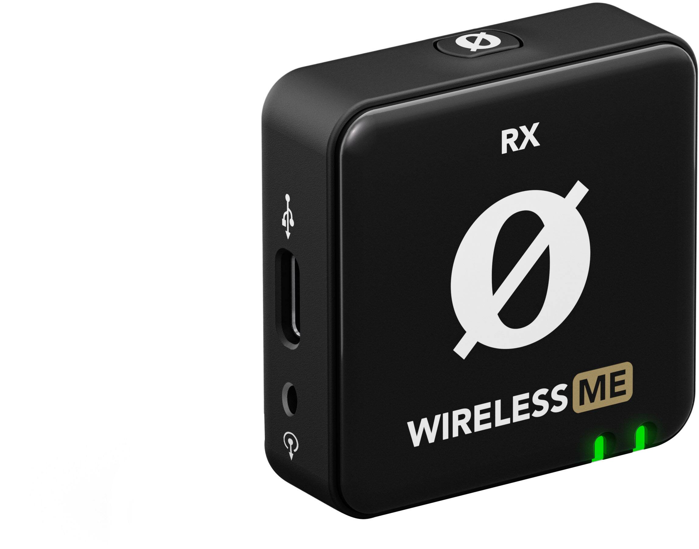 Alt View 19. RØDE - WIRELESS ME Ultra-Compact Wireless Microphone System - Black.