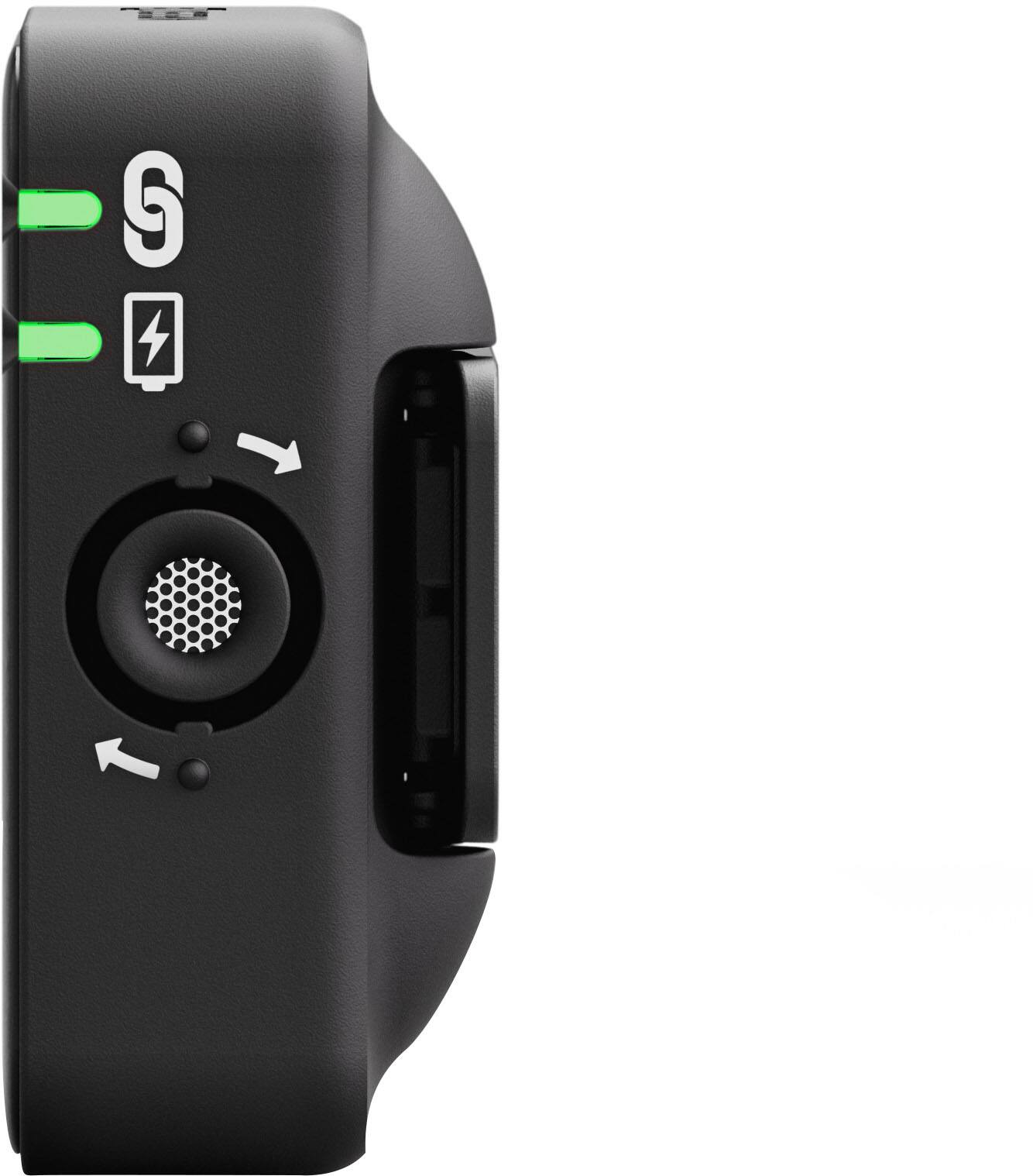 Alt View 24. RØDE - WIRELESS ME Ultra-Compact Wireless Microphone System - Black.