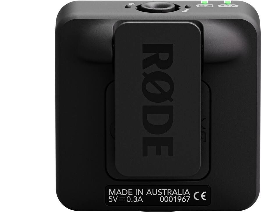 RØDE WIRELESS ME Ultra Compact Wireless Microphone System Black RØDE WIRELESS ME Ultra Compact Wireless Microphone System Black