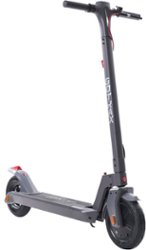 GoTrax - Xr PRO Commuting Electric Scooter w/19mi Max Operating Range & 15.5 Max Speed - Black - Front_Zoom