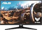 Front. ASUS - TUF Gaming 31.5" QHD 170Hz 1ms FreeSync Premium Gaming Monitor with HDR (DisplayPort, HDMI) - Black.