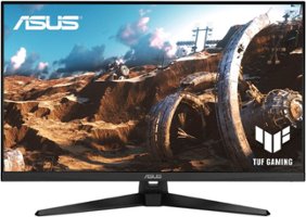 ASUS - TUF 31.5" LED WQHD  FreeSync Gaming Monitor (DisplayPort, HDMI) - Black - Front_Zoom