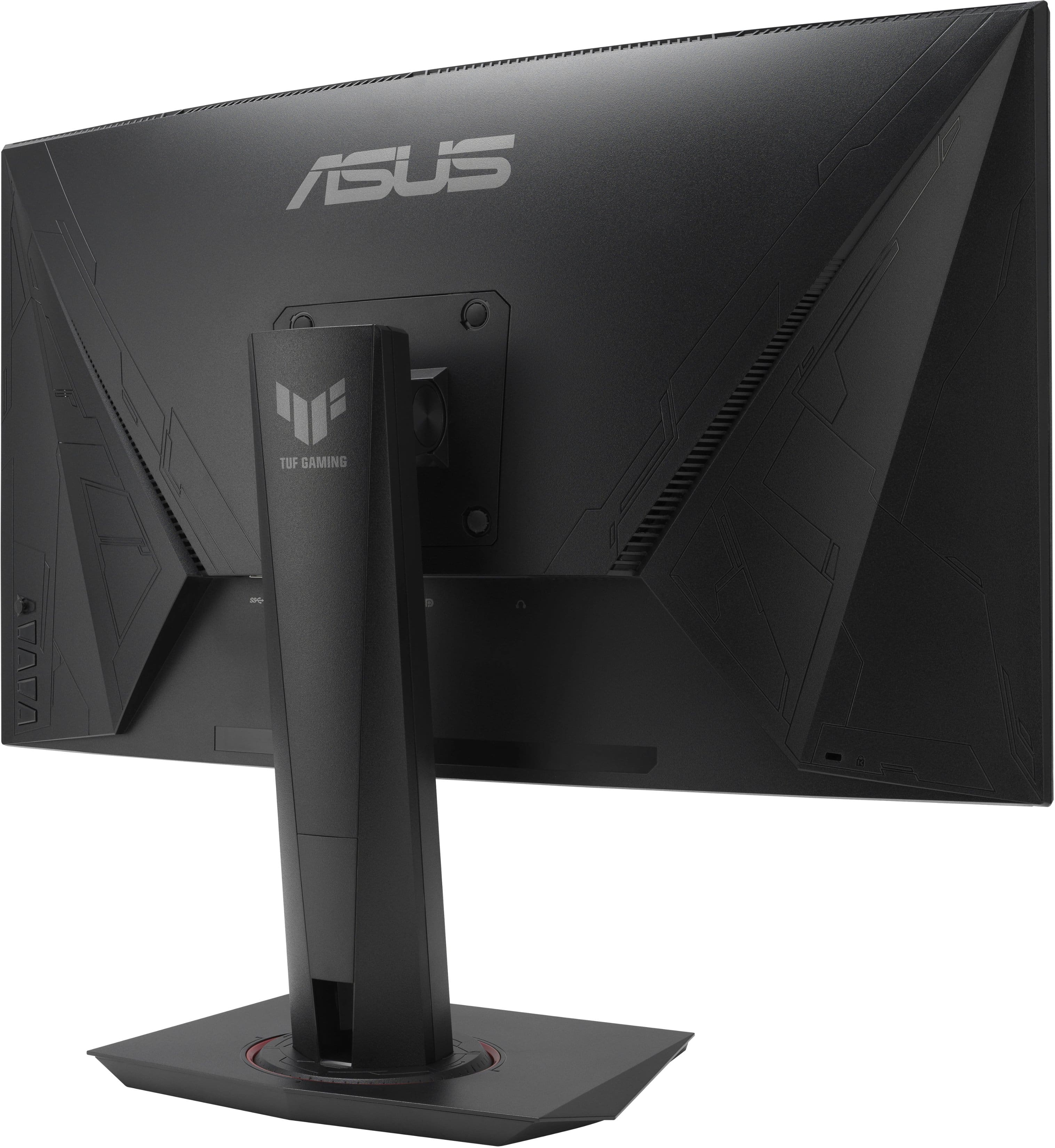 Alt View 1. ASUS - ASUS - TUF Gaming 27" Curved FHD 240Hz 1ms FreeSync Premium Gaming Monitor w/ HDR and Height Adjust (DisplayPort, HDMI) - Black.