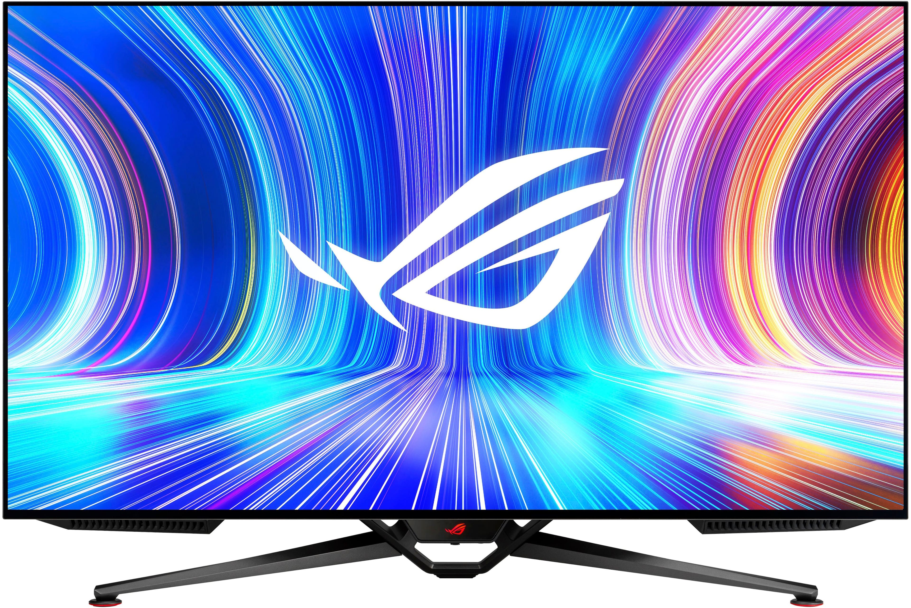 Photo 1 of ***NO POWER CORD OR MOUNTING LEGS. UNABLE TO TEST***

ROG Swift 41.5" OLED 4K G-SYNC Gaming Monitor with HDR (DisplayPort, USB, HDMI)