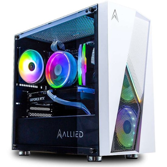 Allied Gaming Stinger Gaming Desktop AMD Ryzen 5 5600X 16GB RGB 3200 Memory  NVIDIA GeForce RTX 3060 1TB NVMe SSD White BB-STNG-5600X-3060 - Best Buy