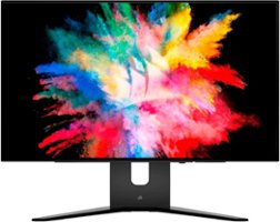 CORSAIR - XENEON 27" OLED QHD FreeSync Premium and G-SYNC Compatible Gaming Monitor with HDR (HDMI, USB, DisplayPort) - Black - Front_Zoom