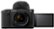 Front. Sony - Alpha ZV-E1 Full-frame Vlog Mirrorless Lens Camera Kit with 28-60mm Lens - Black.