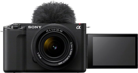 eiland Trend Ziektecijfers Sony Alpha ZV-E1 Full-frame Vlog Mirrorless Lens Camera Kit with 28-60mm  Lens Black ILCZVE1L/B - Best Buy