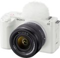 Angle. Sony - Alpha ZV-E1 Full-frame Vlog Mirrorless Lens Camera Kit with 28-60mm Lens - White.