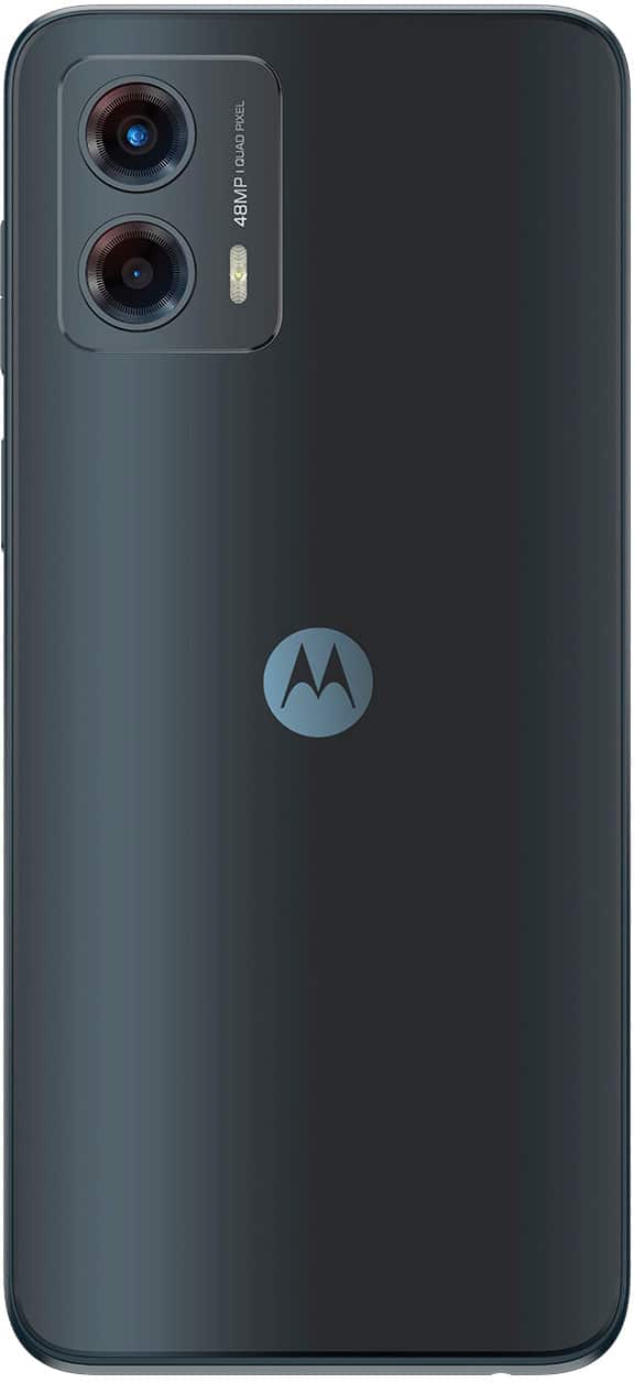 Left. Motorola - Moto G 5G 2023 128GB (Unlocked) - Ink Blue.
