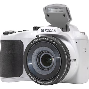 Kodak PIXPRO AZ255 16.4 Megapixel Compact Camera White - Best Buy Kodak PIXPRO AZ255 16.4 Megapixel Compact Camera White - Best Buy