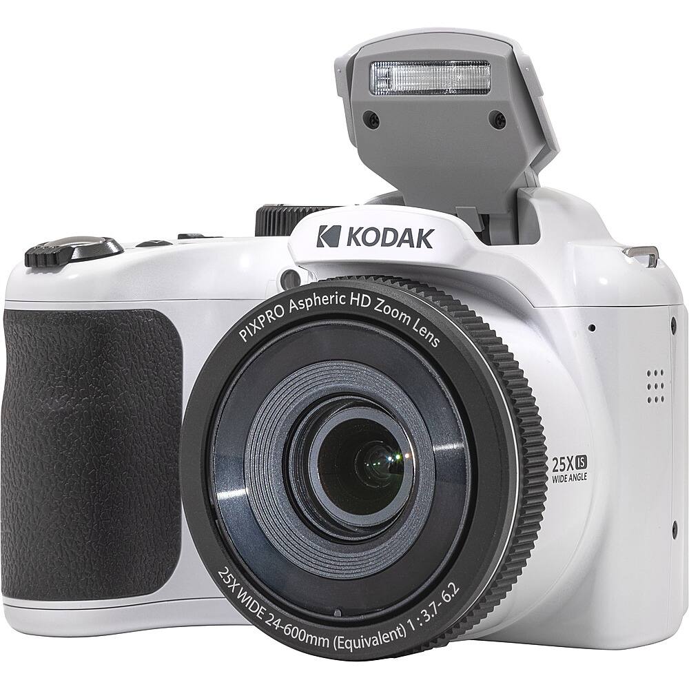 Kodak - PIXPRO AZ255 16.4 Megapixel Compact Camera - White
