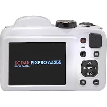 Kodak PIXPRO AZ255 16.4 Megapixel Compact Camera White - Best Buy Kodak PIXPRO AZ255 16.4 Megapixel Compact Camera White - Best Buy