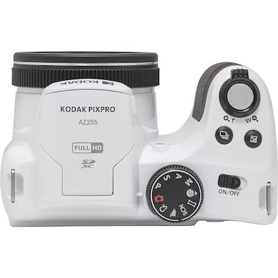 Kodak PIXPRO AZ255 16.4 Megapixel Compact Camera White AZ255-WH Kodak PIXPRO AZ255 16.4 Megapixel Compact Camera White AZ255-WH