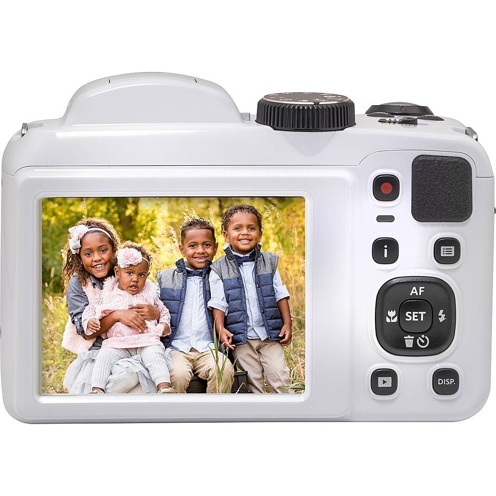 Kodak PIXPRO AZ255 16.4 Megapixel Compact Camera White AZ255-WH