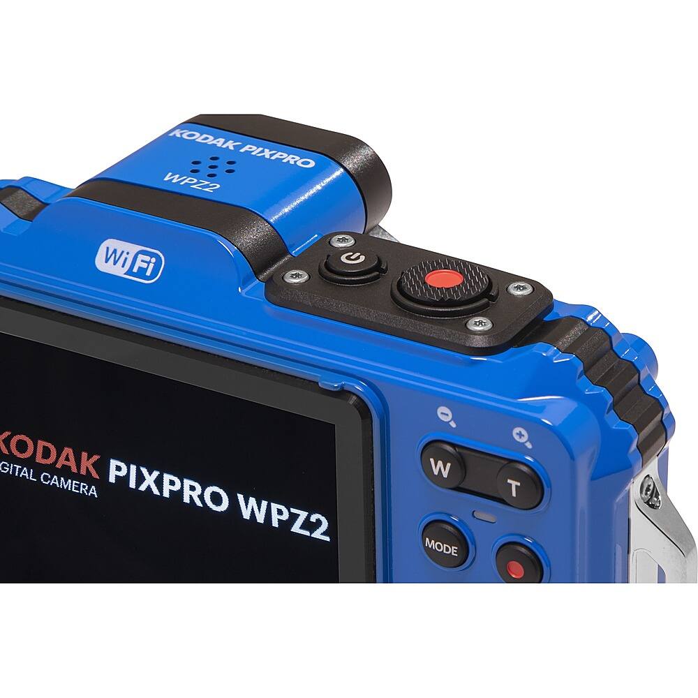 Alt View 19. Kodak - PIXPRO WPZ2 16.0-Megapixel Waterproof Compact Camera - Electric Blue.