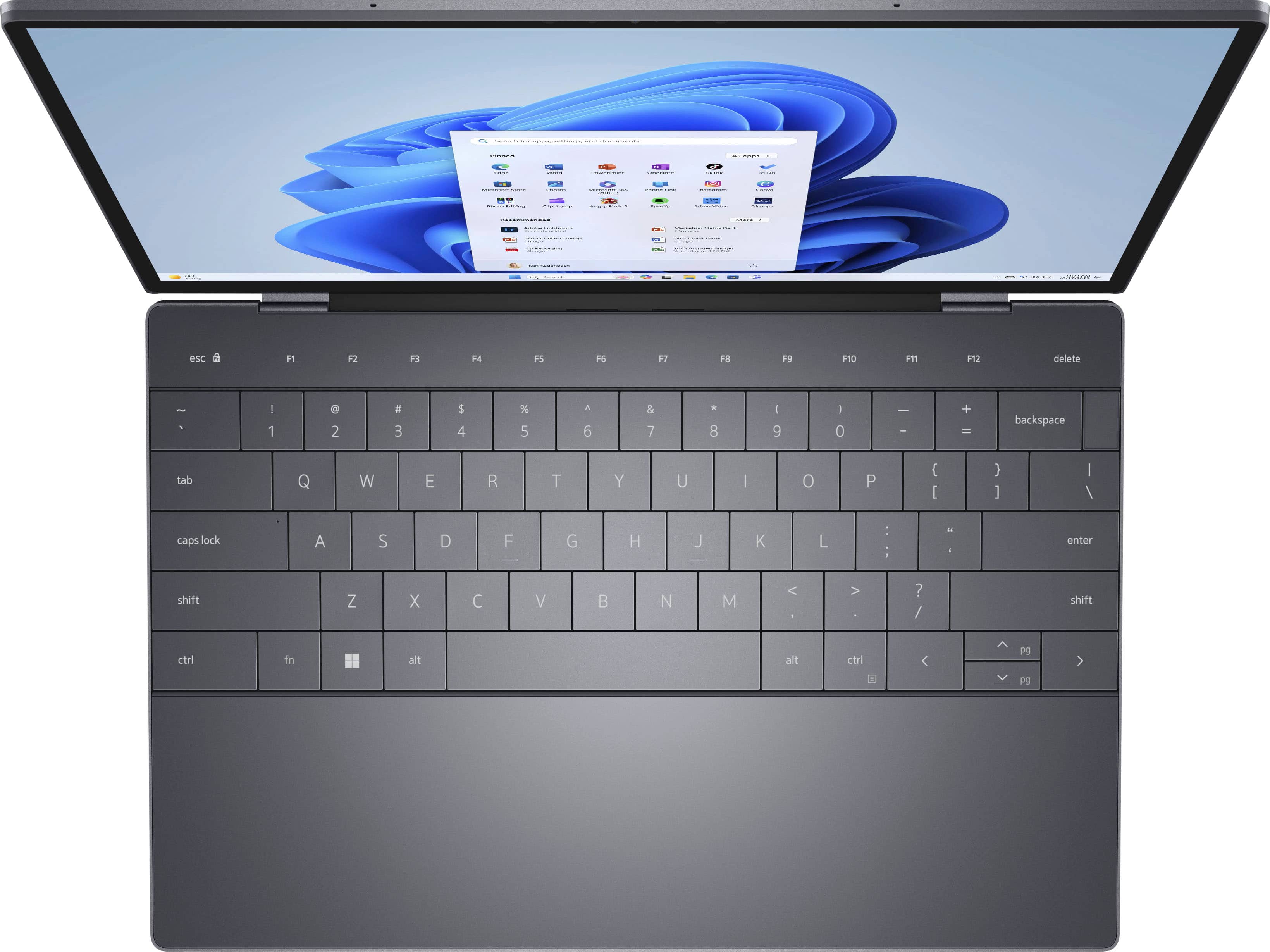 Alt View 13. Dell - Dell XPS 13 Plus 13.4" OLED Touch Laptop - 13th Gen Intel Evo i7 - 32GB Memory - Intel Iris Xe Graphics - 1TB SSD - Graphite.