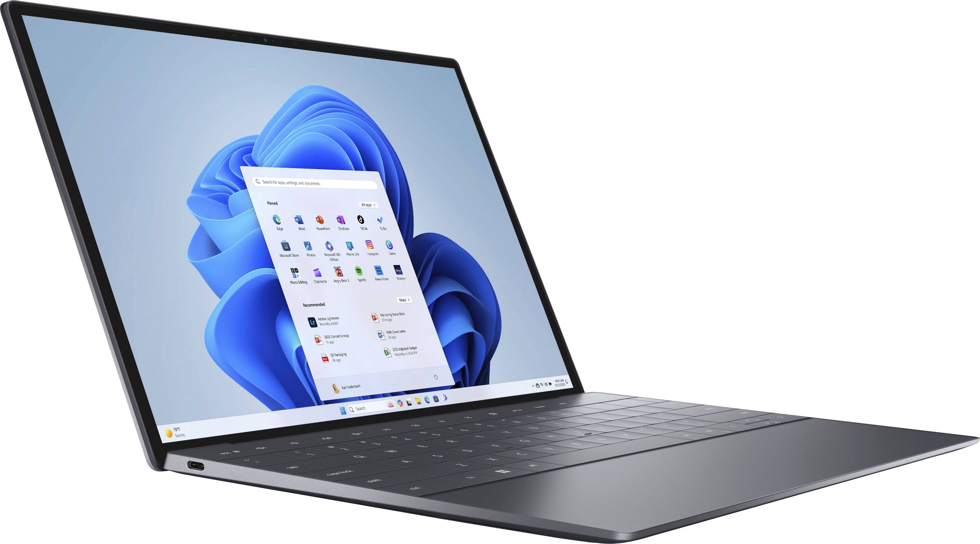 Alt View 1. Dell - Dell XPS 13 Plus 13.4" OLED Touch Laptop - 13th Gen Intel Evo i7 - 32GB Memory - Intel Iris Xe Graphics - 1TB SSD - Graphite.