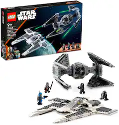 LEGO - Star Wars Mandalorian Fang Fighter vs. TIE Interceptor 75348 - Multi - Front_Zoom