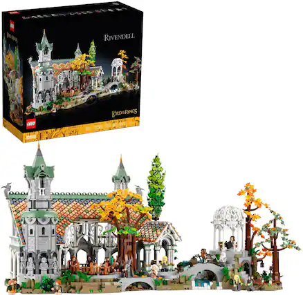 Front. LEGO - Icons The Lord of the Rings: Rivendell 10316.
