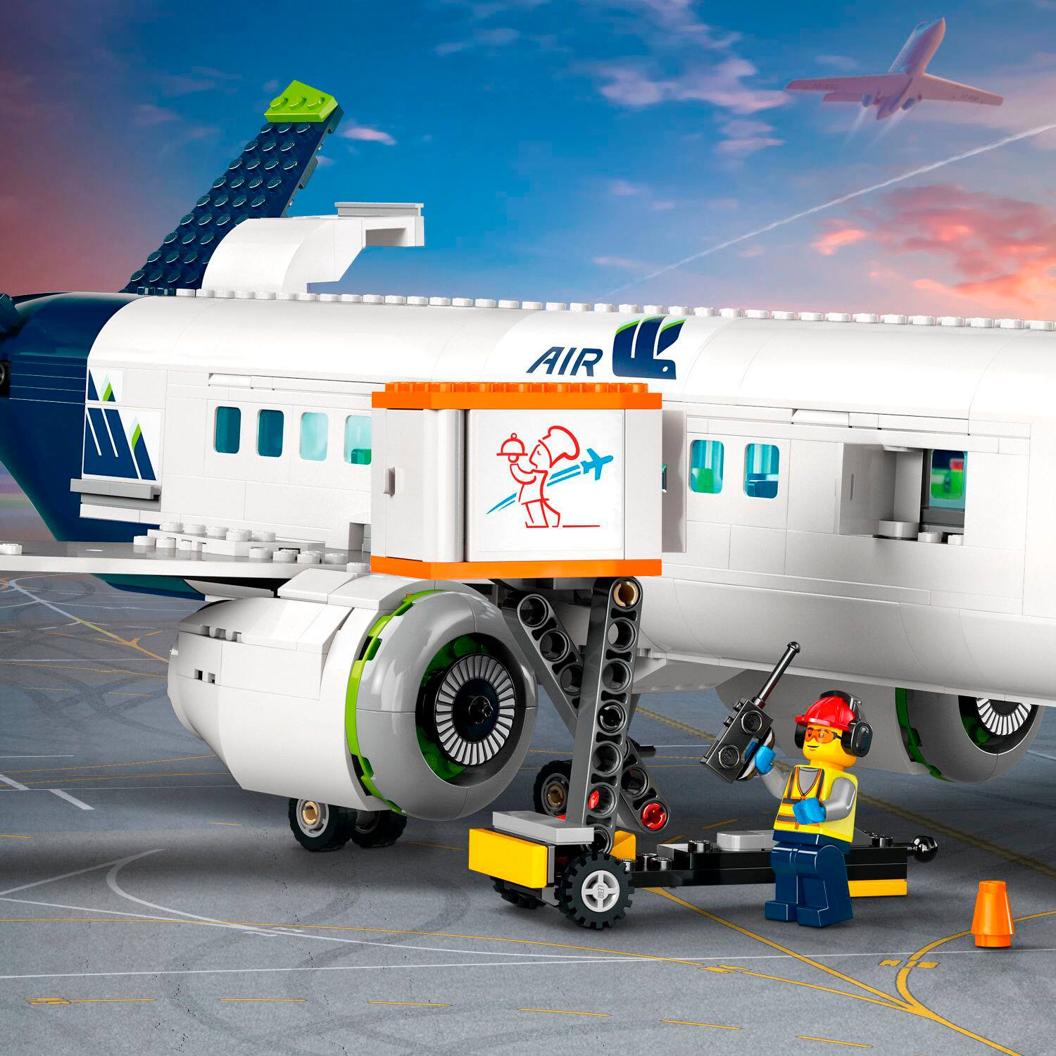 Alt View 11. LEGO - City Passenger Airplane 60367.