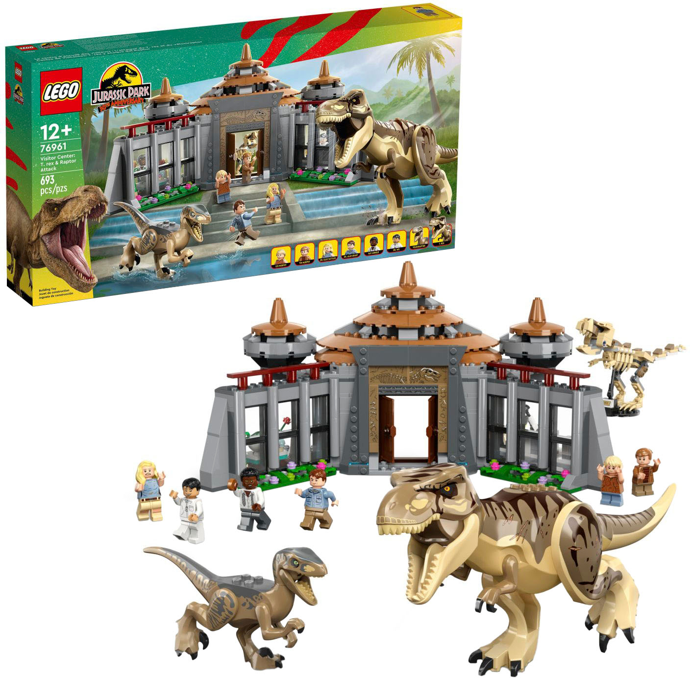 LEGO Jurassic World Dinosaur Fossils: T. rex Skull (76964) Review - The  Brick Fan