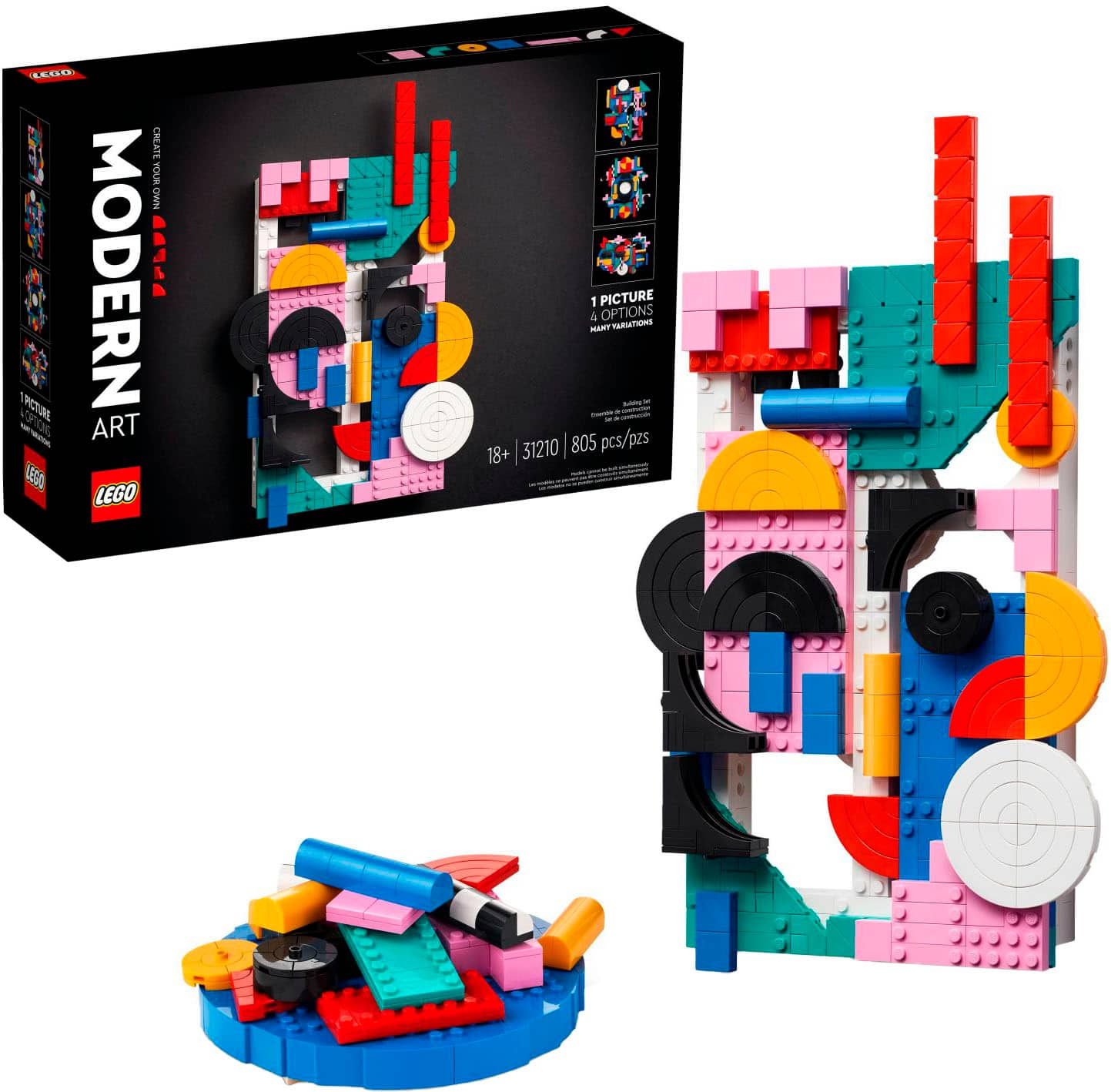 LEGO Art Modern Art 31210 6425637 Best Buy