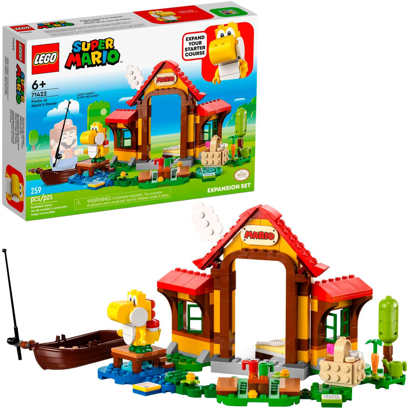 Set de super mario lego hot sale