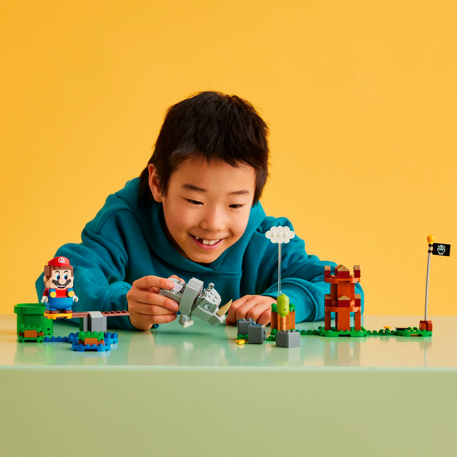 LEGO Super Mario Rambi the Rhino Expansion Set 71420 6425888 - Best Buy