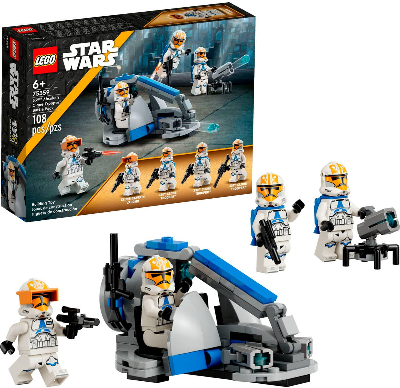 LEGO 332nd Ahsoka s Clone Trooper Battle Pack 75359 6427698 Best Buy