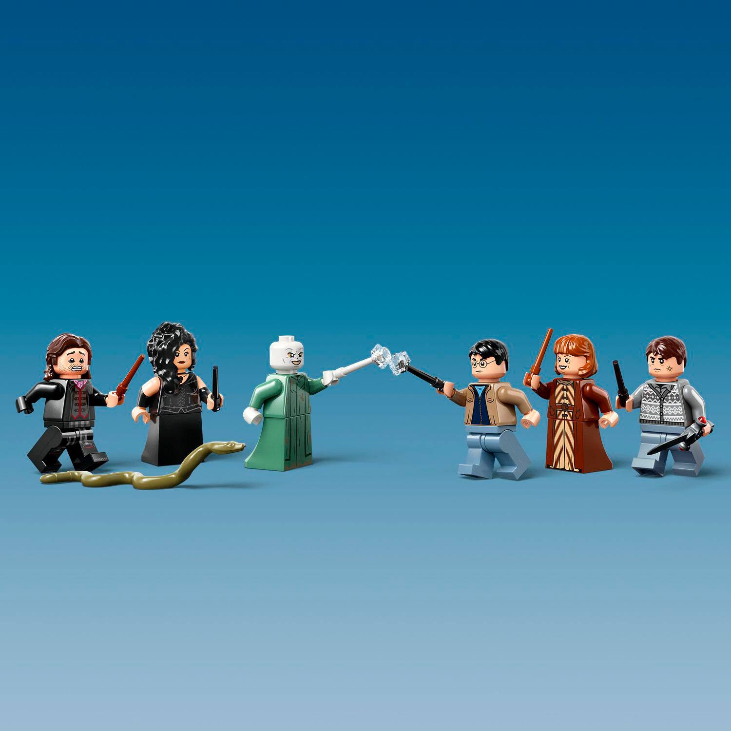 LEGO Harry Potter 76415 La battaglia di Hogwarts, Castello Giocattolo con  Minifigure di Bellatrix Lestrange e Voldemort - LEGO - Harry Potter - TV &  Movies - Giocattoli