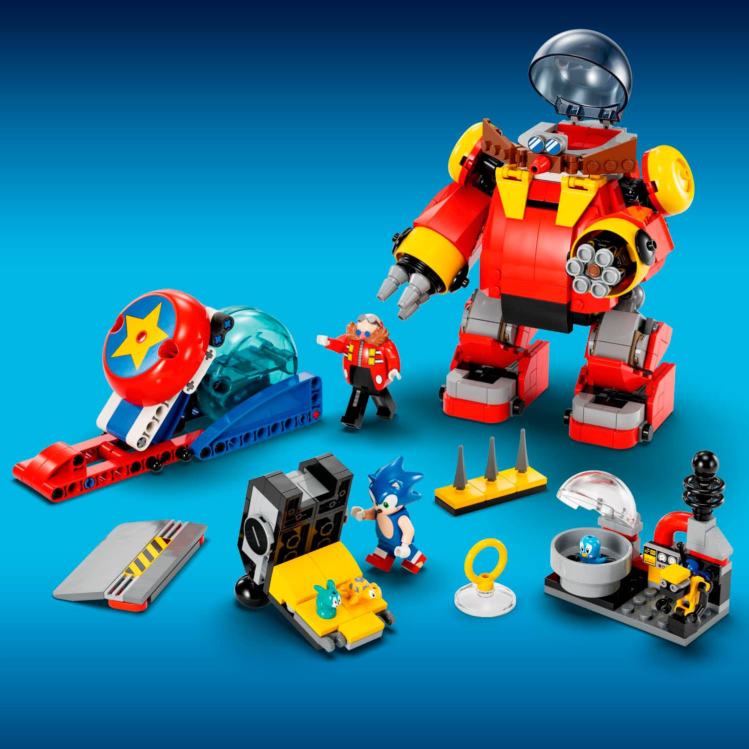 LEGO Sonic the Hedgehog Sonic vs. Dr. Eggman's Death Egg Robot Toy for  Gamers 76993 6427604 - Best Buy