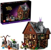 LEGO - Ideas Disney Hocus Pocus: The Sanderson Sisters' Cottage Building Set, Halloween Gift for Adults 21341 - Front_Zoom