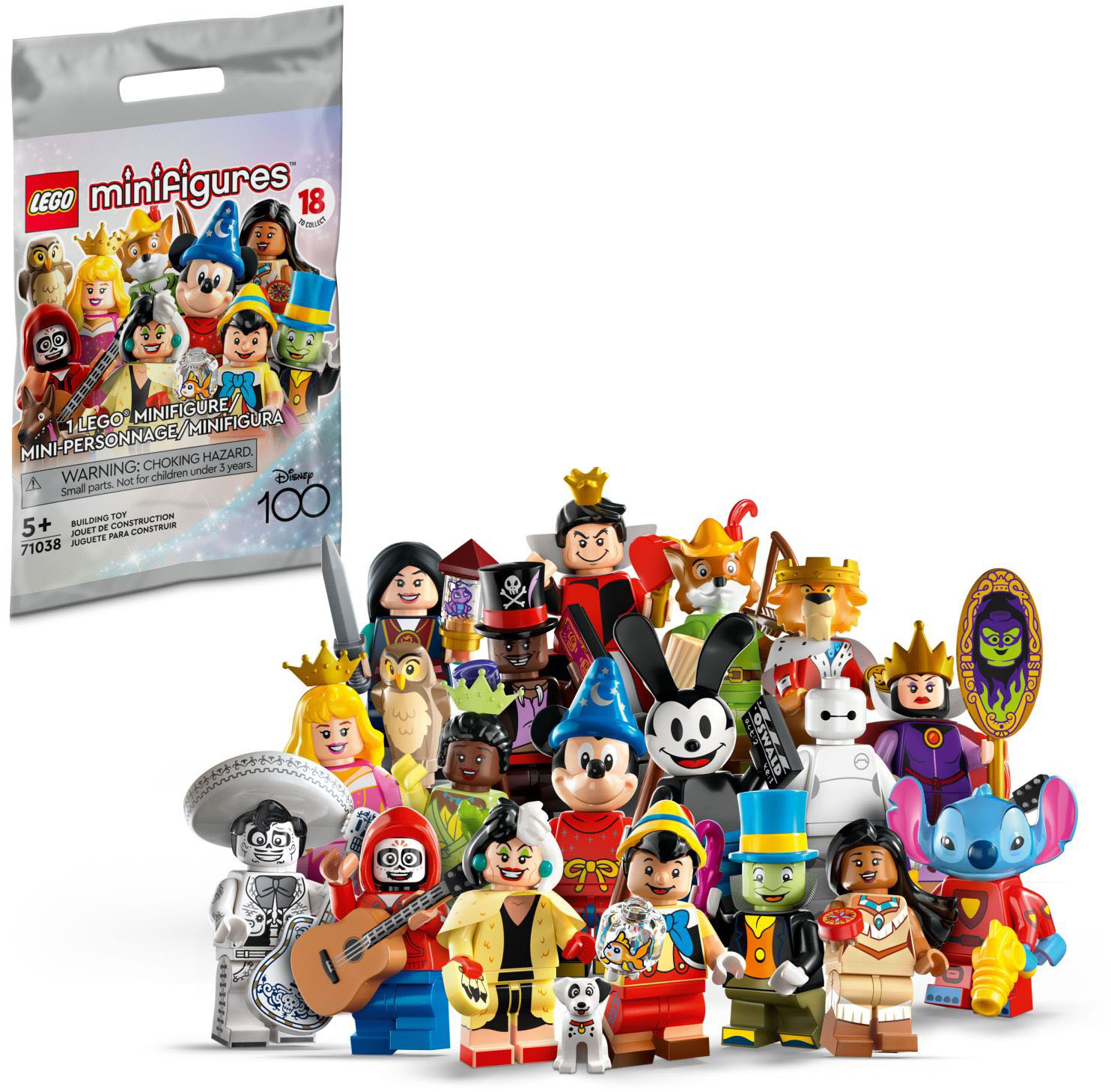 LEGO Minifigures Disney 100 71038 - Best Buy