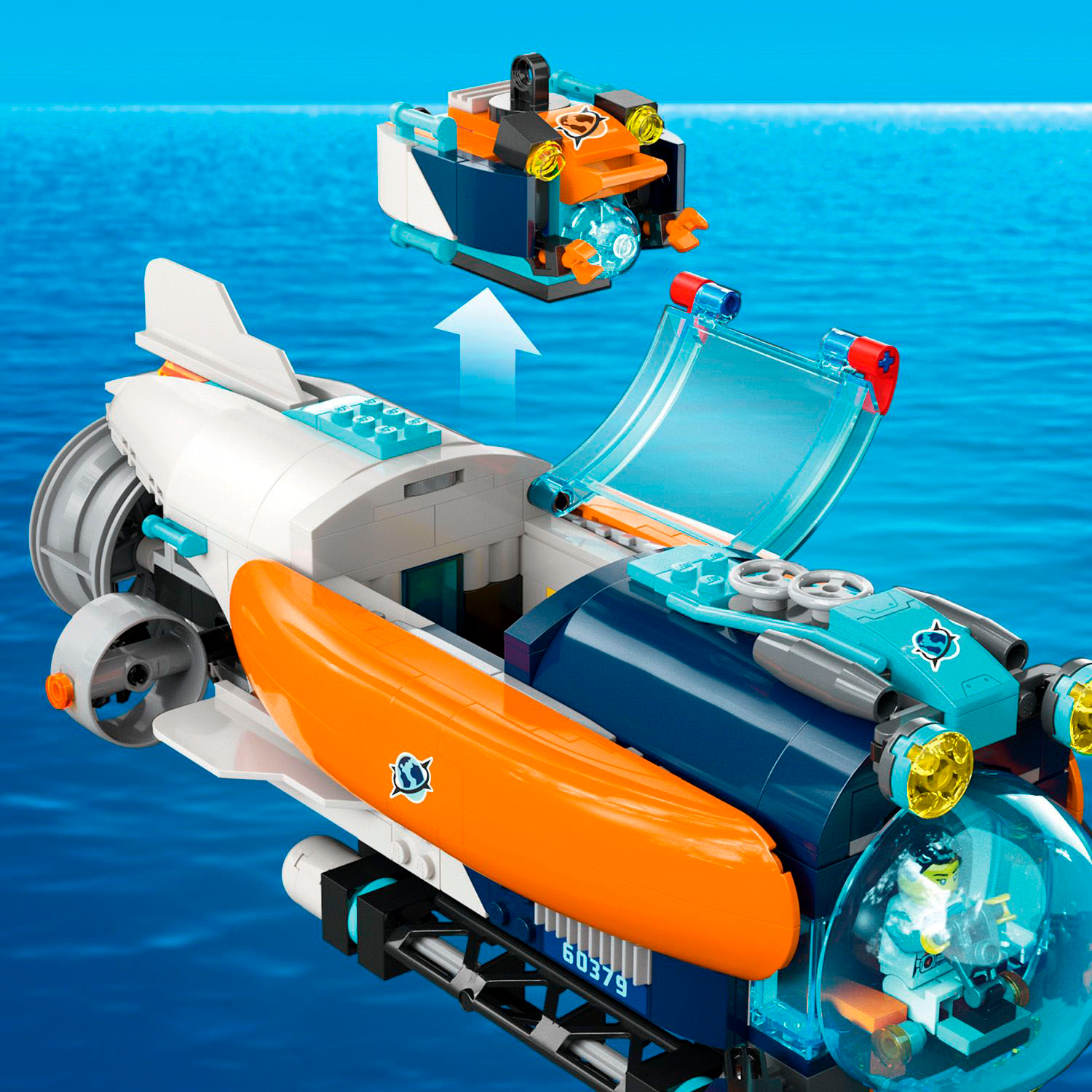 LEGO City Deep-Sea Explorer Submarine 60379 6425851 - Best Buy