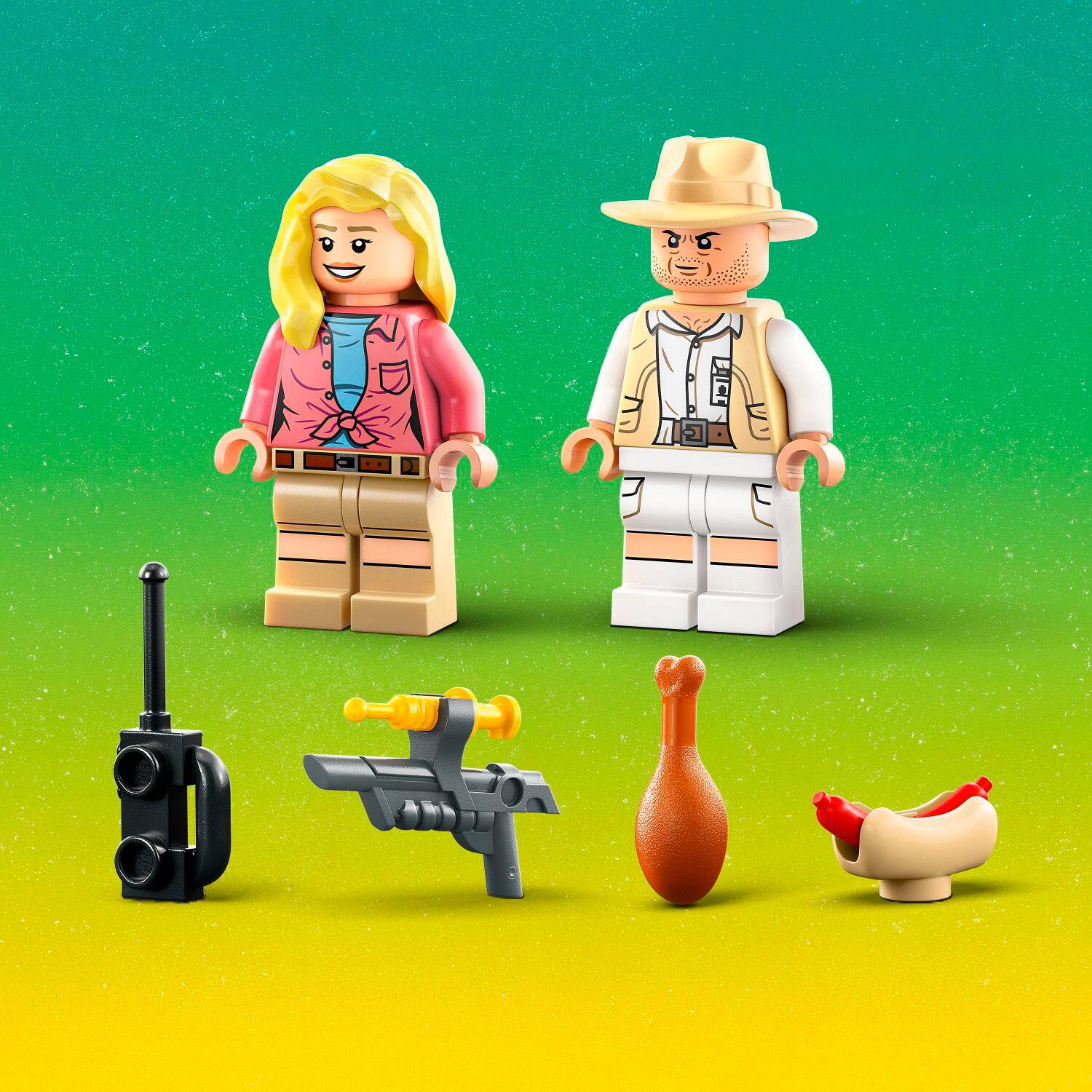 Alt View 13. LEGO - Jurassic Park Velociraptor Escape 76957.