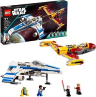LEGO - Star Wars: Ahsoka New Republic E-Wing vs. Shin Hati’s Starfighter Building Toy Set 75364 - Front_Zoom