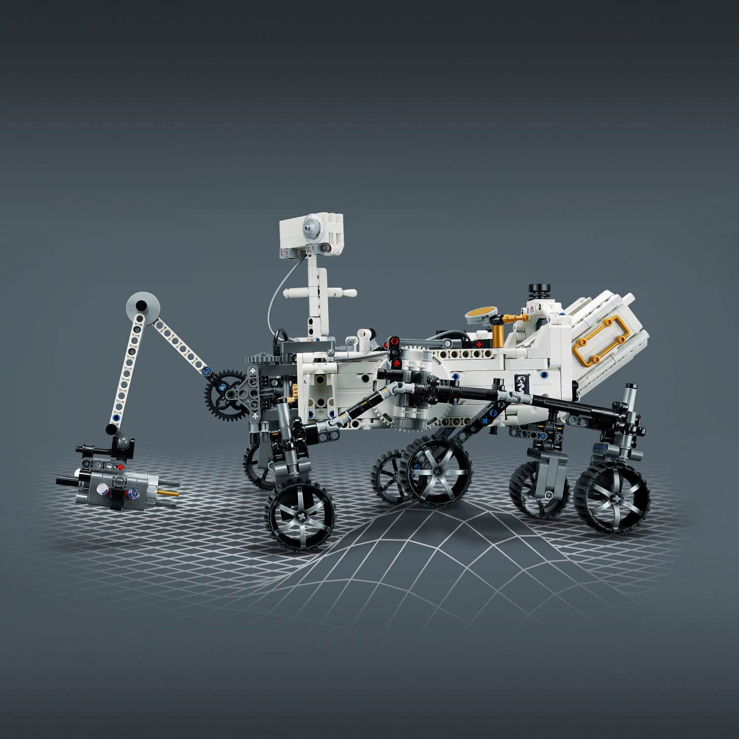 Alt View 11. LEGO - Technic NASA Mars Rover Perseverance 42158.