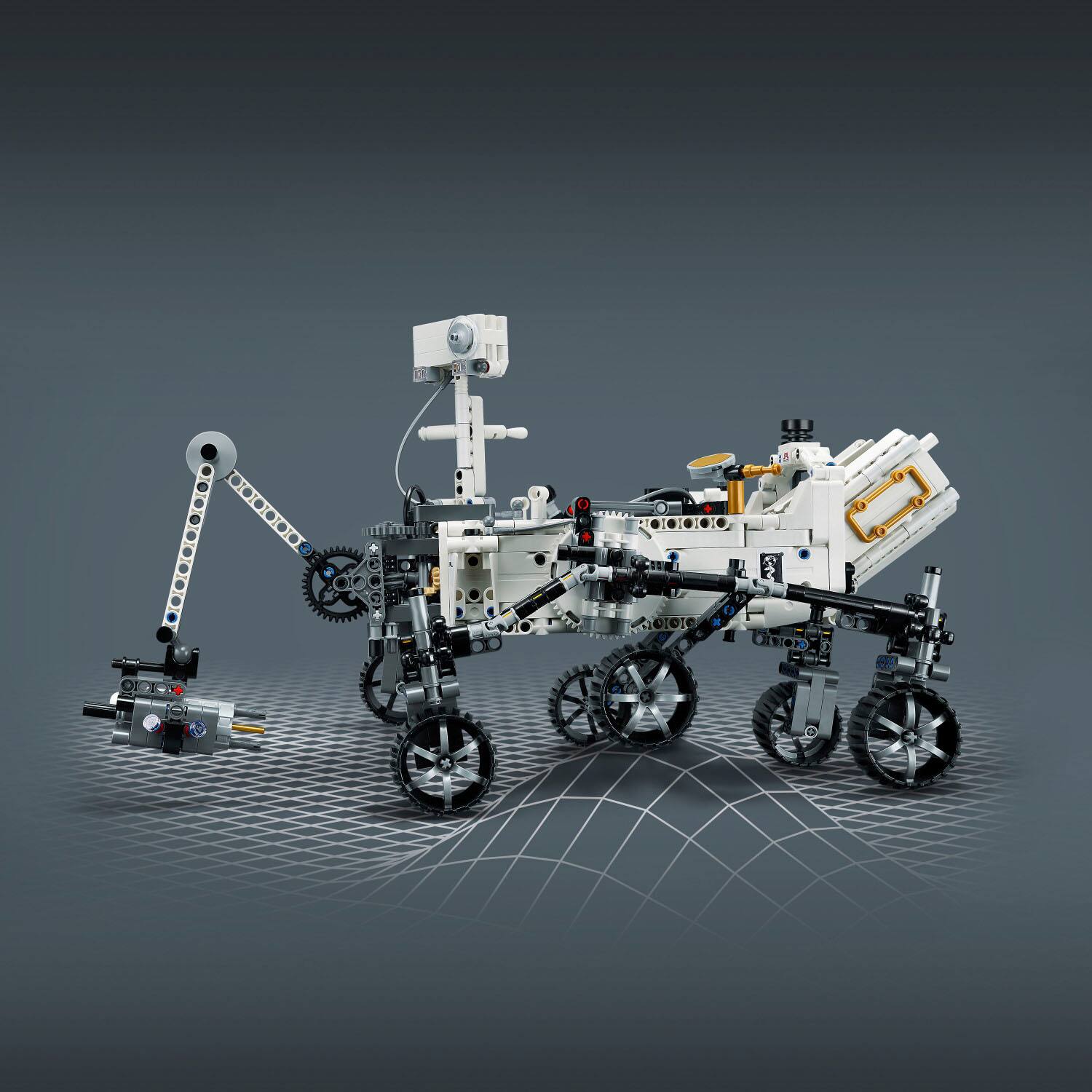 Alt View 11. LEGO - Technic NASA Mars Rover Perseverance 42158.