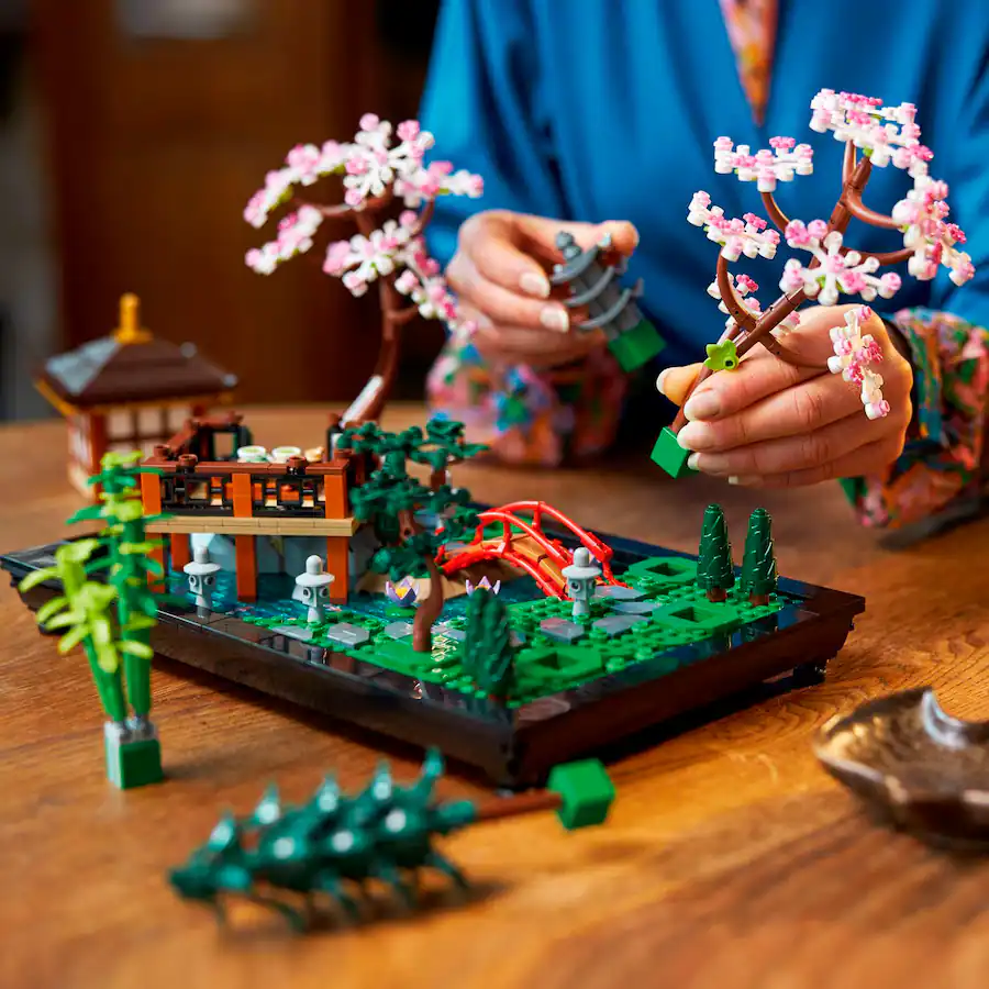 LEGO Icons Tranquil Garden Adult Building Kit 10315 6426500 Best Buy