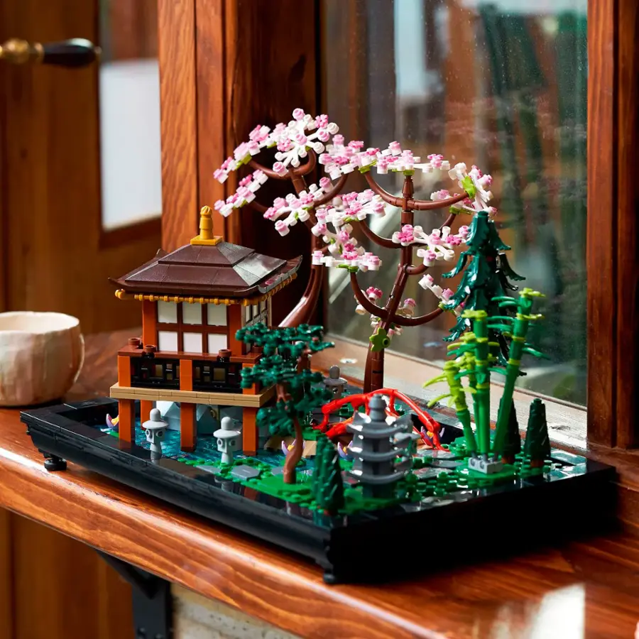 Alt View 13. LEGO - Icons Tranquil Garden Adult Building Kit 10315.