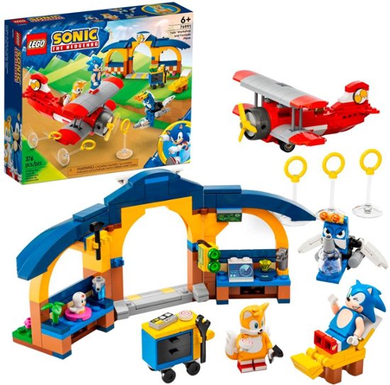 LEGO Sonic the Hedgehog Sonic vs. Dr. Eggman’s Death Egg Robot 76993  Building Toy for Sonic Fans and 8 Year Old Gamers, Includes Speed Sphere  and