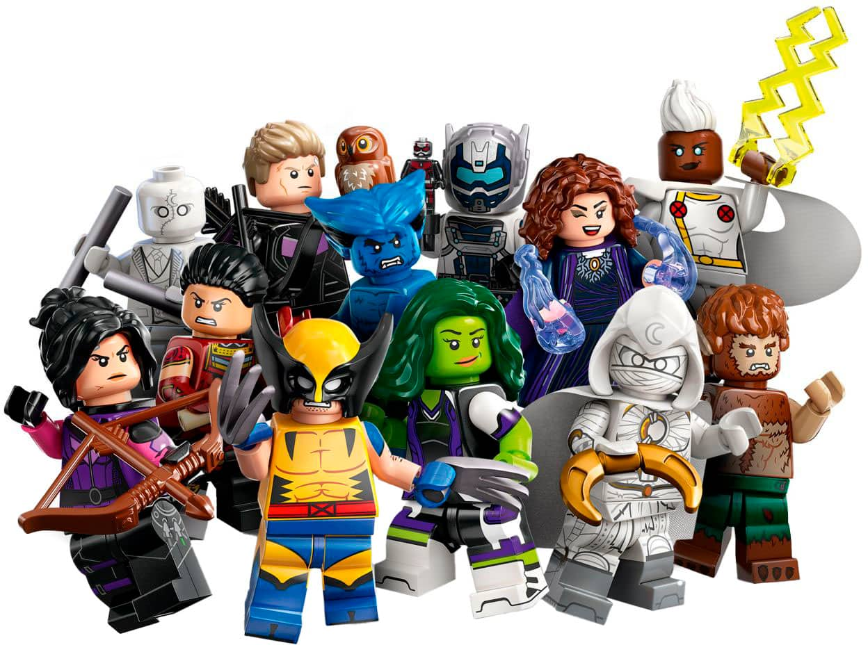 Angle View: LEGO - Minifigures Marvel Series 2 71039