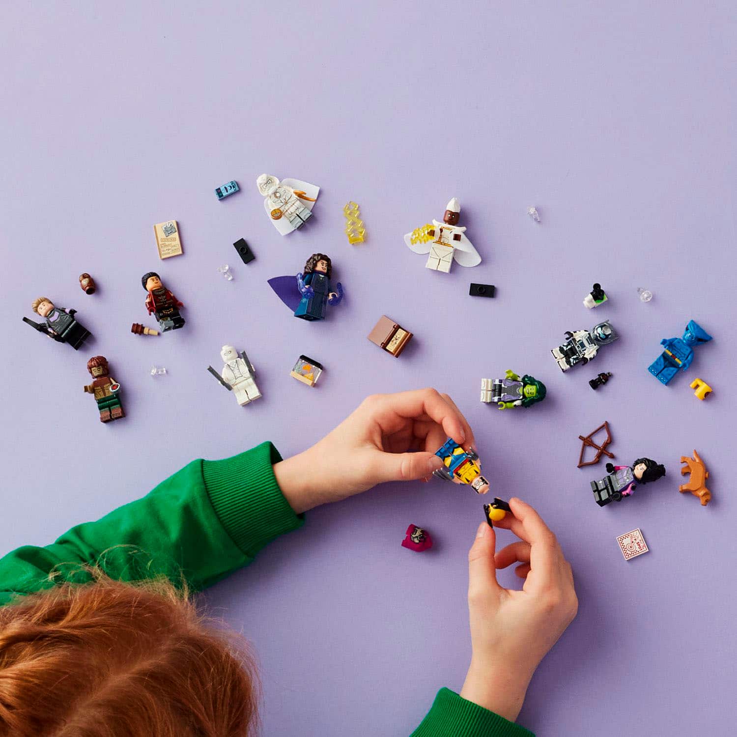 Alt View 12. LEGO - Minifigures Marvel Series 2 71039.