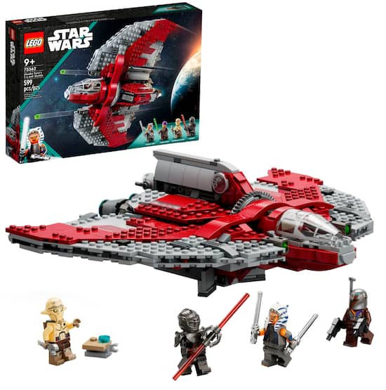 LEGO Star Wars Ahsoka Tano s T 6 Jedi Shuttle Building Toy Set 75362 6427704 Best Buy