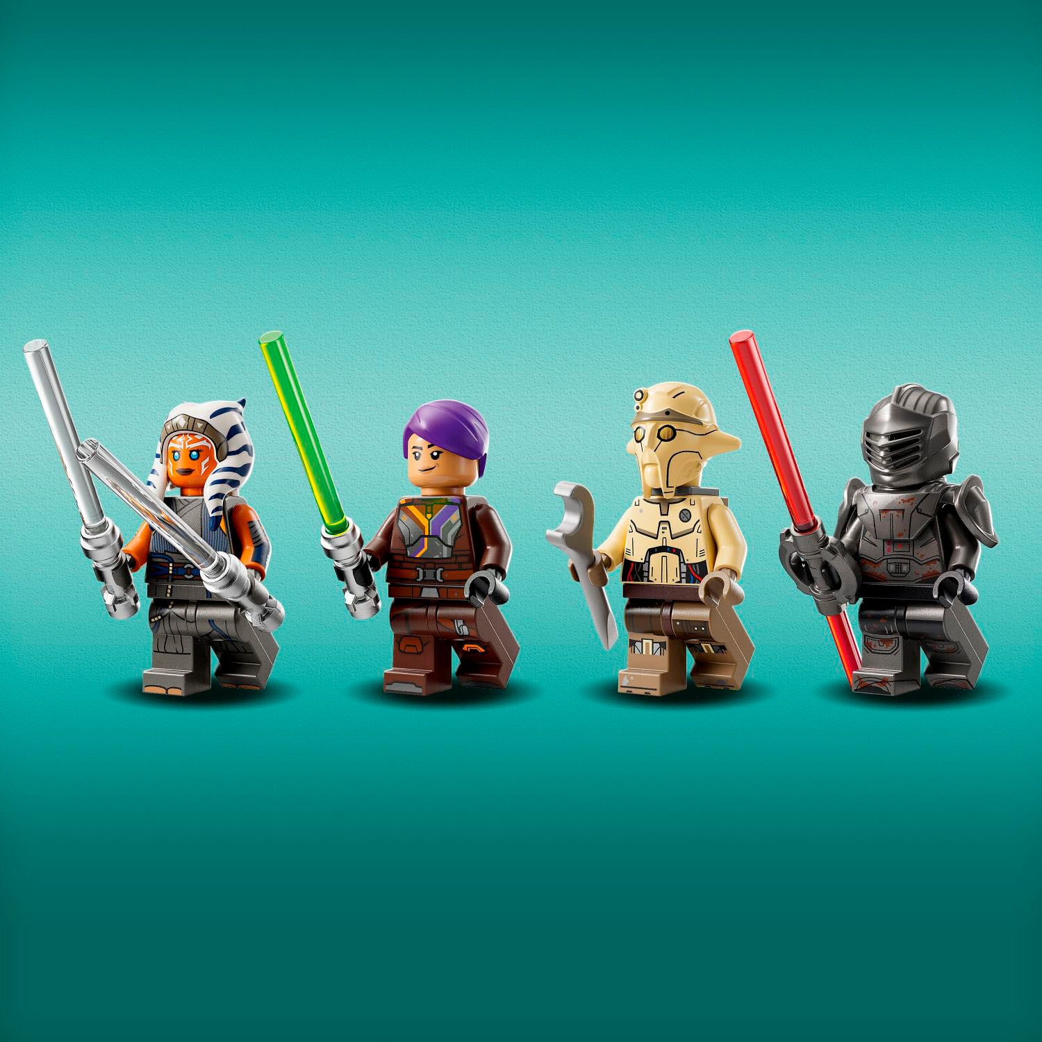 Alt View 13. LEGO - Star Wars Ahsoka Tano’s T-6 Jedi Shuttle Building Toy Set 75362.