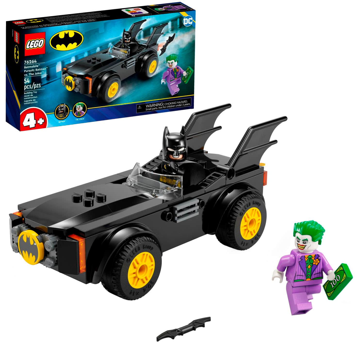 LEGO DC Batmobile Pursuit: Batman vs. The Joker 76264 6427760 - Best Buy